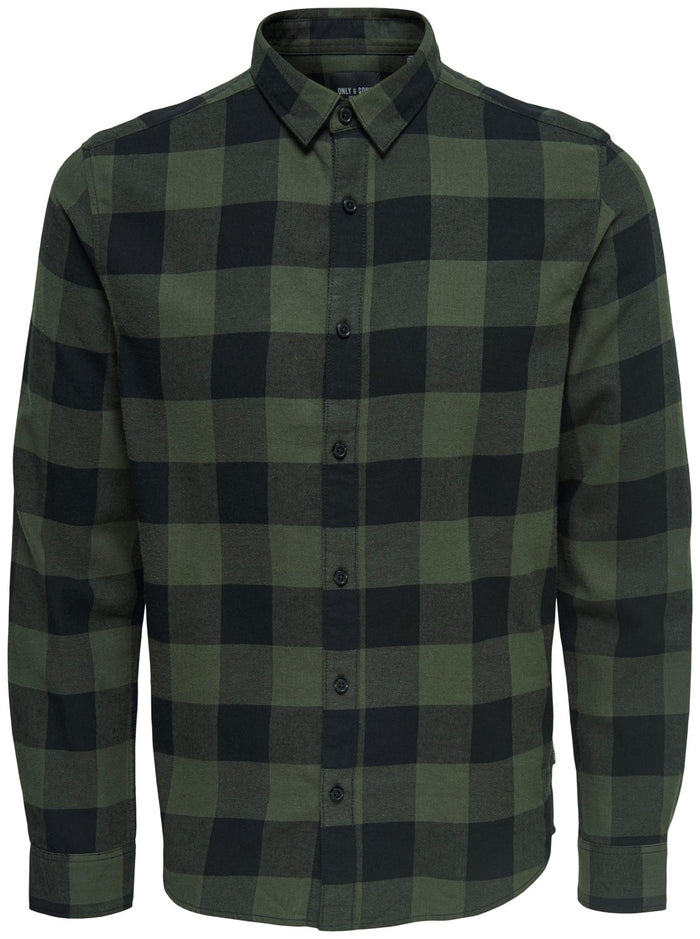 Only & Sons Herren Freizeithemd ONSGUDMUND LS CHECKED SHIRT