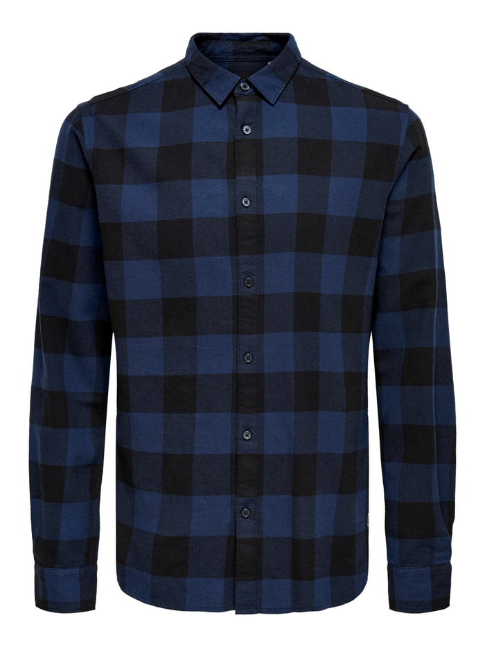 Only & Sons Herren Freizeithemd ONSGUDMUND LS CHECKED SHIRT