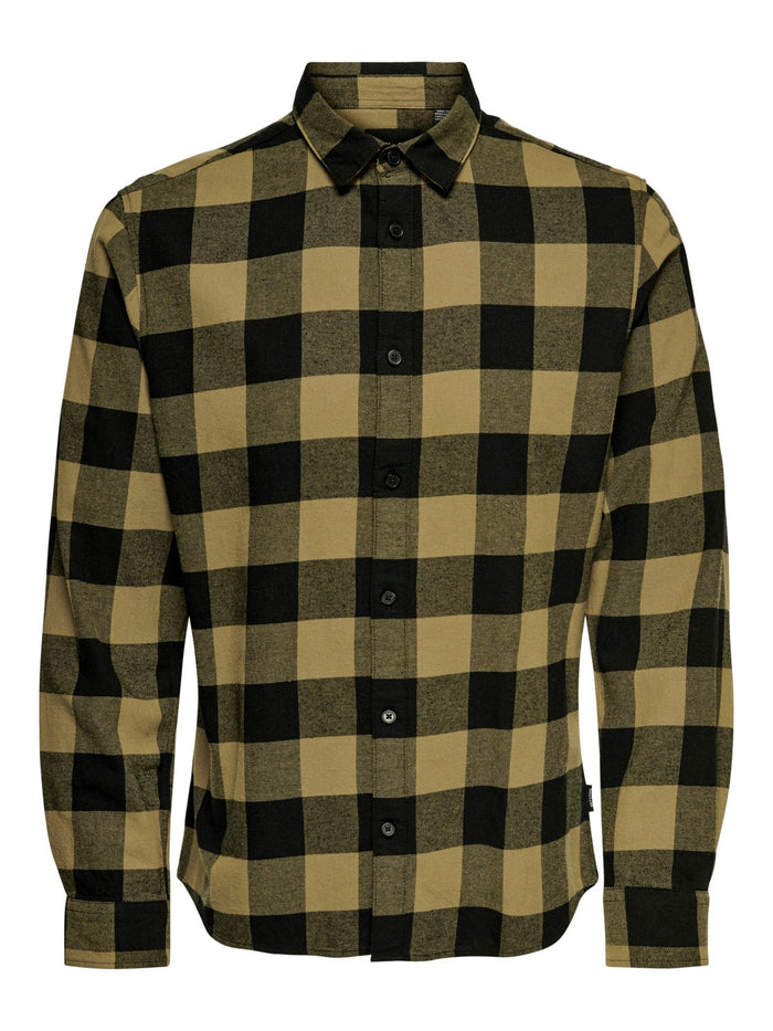 Only & Sons Herren Freizeithemd ONSGUDMUND LS CHECKED SHIRT
