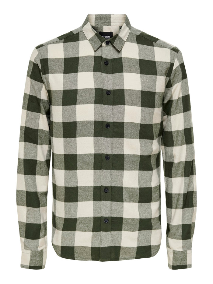 Only & Sons Herren Freizeithemd ONSGUDMUND LS CHECKED SHIRT