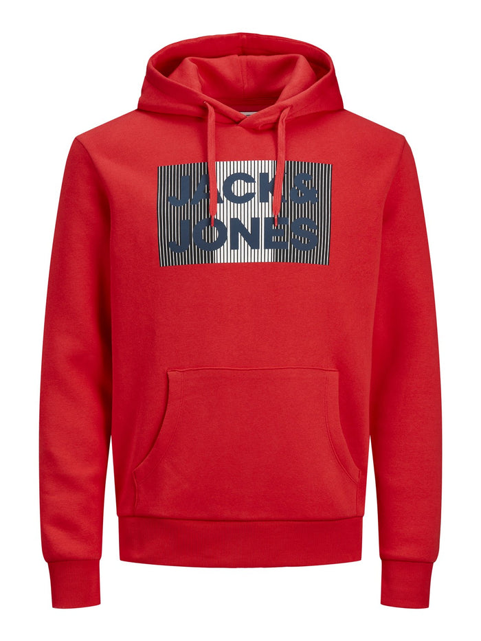Jack & Jones Herren Hoodie Kapuzenpullover Pullover JJECORP