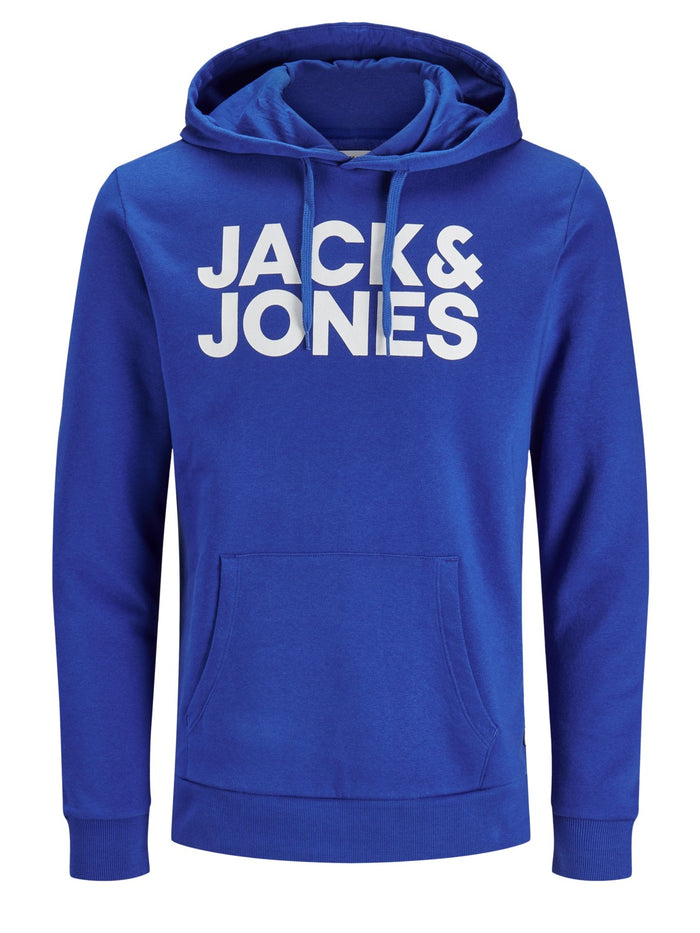 Jack & Jones Herren Hoodie Kapuzenpullover Pullover JJECORP