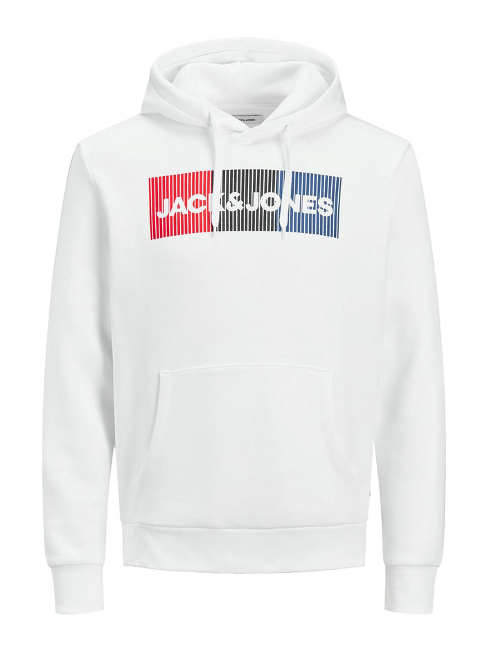 Jack & Jones Herren Hoodie Kapuzenpullover Pullover JJECORP