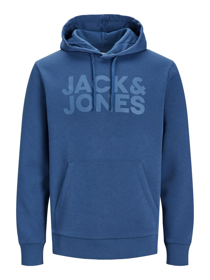 Jack & Jones Herren Hoodie Kapuzenpullover Pullover JJECORP