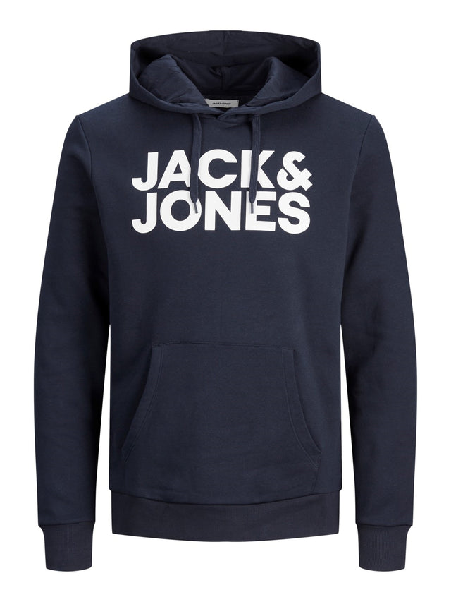 Jack & Jones Herren Hoodie Kapuzenpullover Pullover JJECORP LOGO SWEAT HOOD