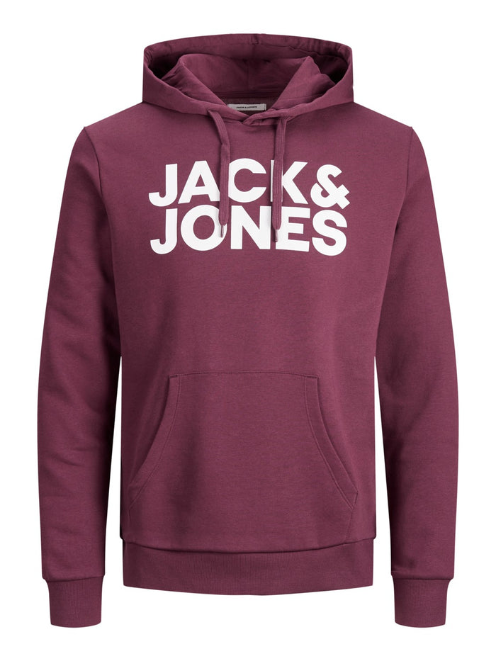Jack & Jones Herren Hoodie Kapuzenpullover Pullover JJECORP