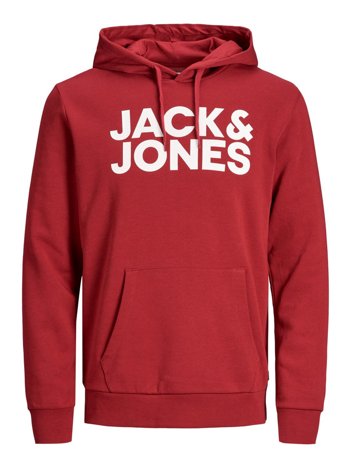 Jack & Jones Herren Hoodie Kapuzenpullover Pullover JJECORP
