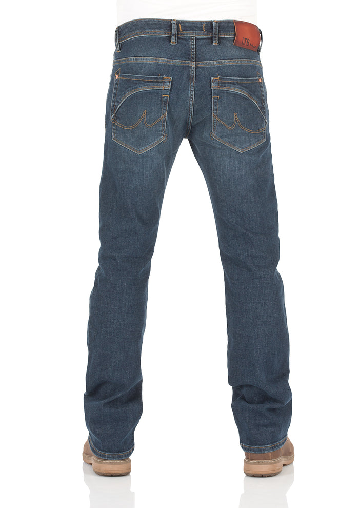 LTB Herren Jeans Roden Bootcut - Blau - Lane Wash