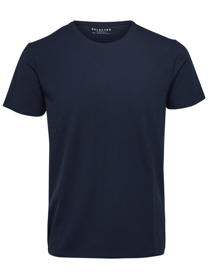 Selected Homme Herren Rundhals Kurzarm T-Shirt SLHNEWPIMA
