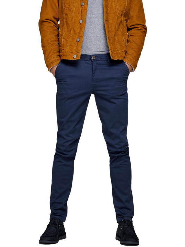 Jack & Jones Herren Chino Hose JJIMARCO JJBOWIE SA - Slim Fit