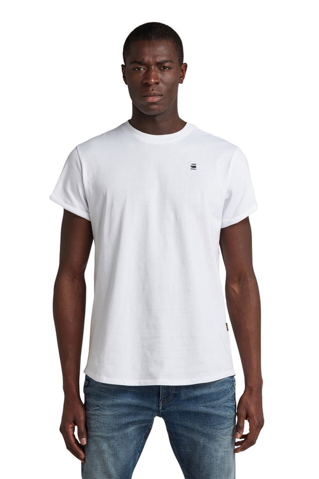 G-Star Herren Rundhals T-Shirt Lash - Regular Fit