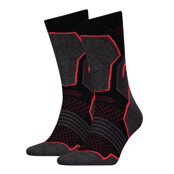 HEAD Unisex Hiking Crew Sportsocken 2er Pack
