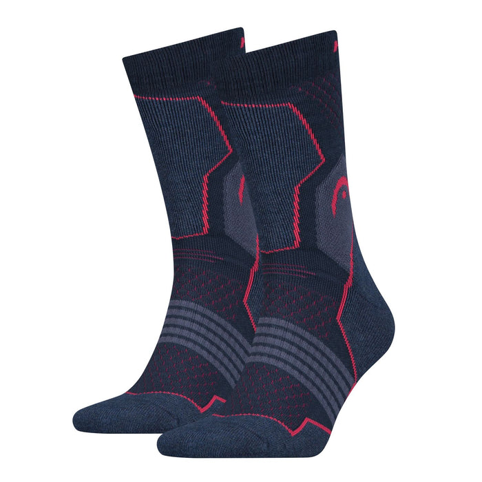 HEAD Unisex Hiking Crew Sportsocken 2er Pack