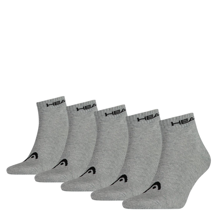 HEAD Unisex Quarter Sportsocken 5er Pack