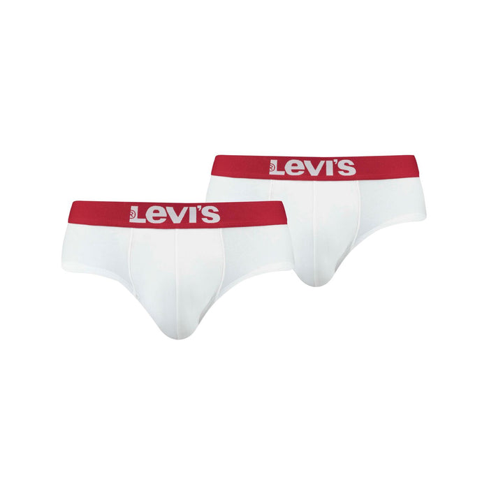 Levis Herren Slip Men Solid Basic Brief 2er Pack
