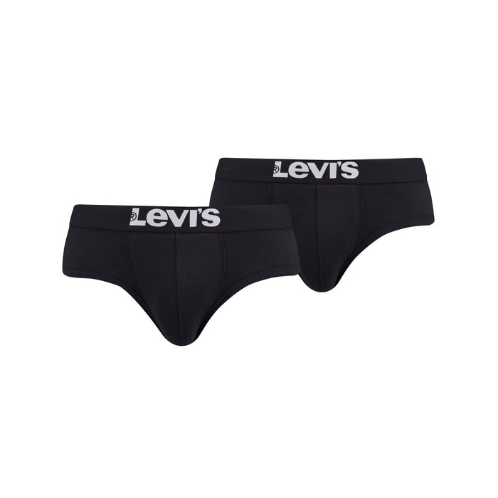 Levis Herren Slip Men Solid Basic Brief 2er Pack