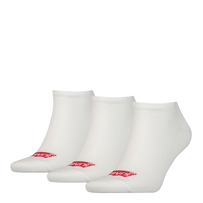 Levis Unisex Sneaker Sportsocken Low Cut Batwing Logo 3er Pack