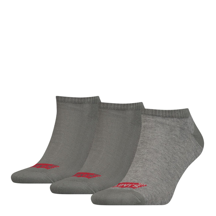 Levis Unisex Sneaker Sportsocken Low Cut Batwing Logo 3er Pack
