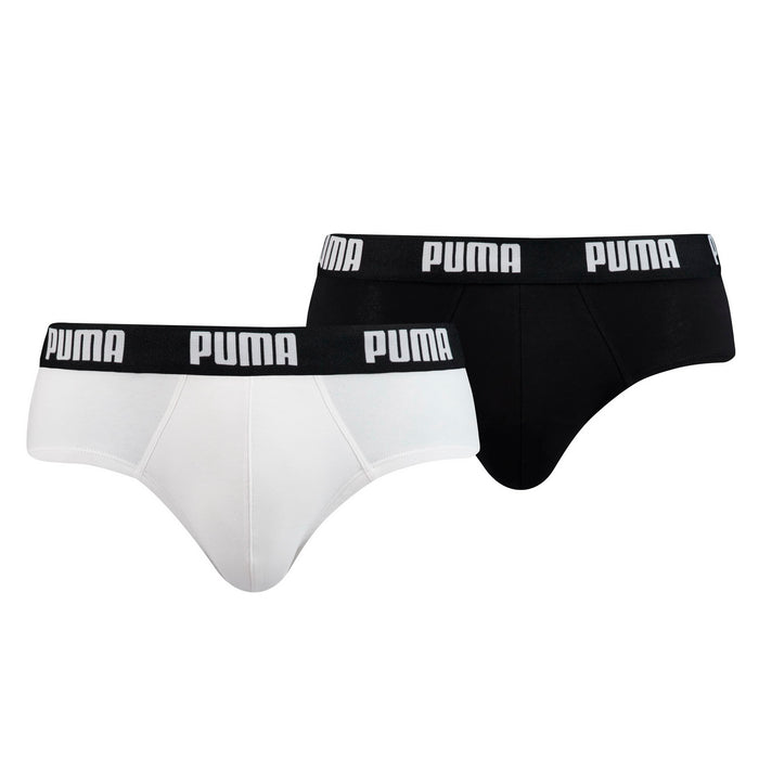 Puma Herren Slip Basic Brief 2er Pack
