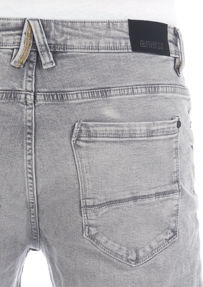 riverso Jeans Shorts Herren Stretch Kurz Regular Fit RIVUdo