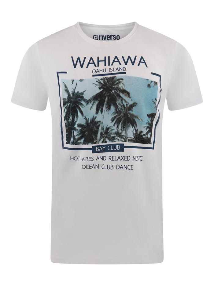 riverso Tshirt Herren Baumwolle Regular Fit RIVLukas