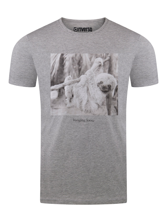 riverso Tshirt Herren Baumwolle Regular Fit RIVLukas