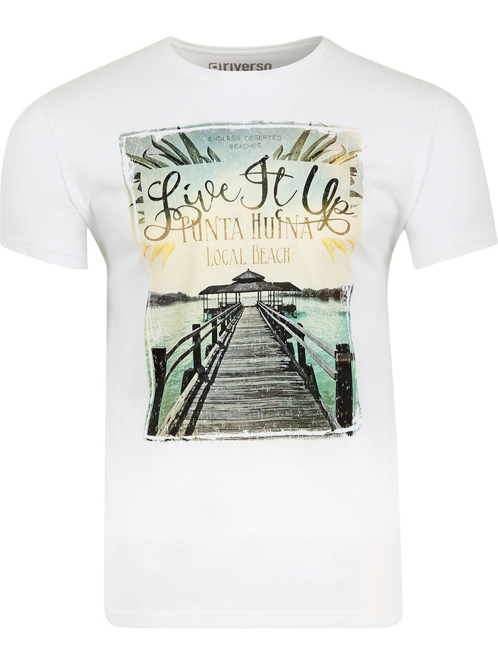 riverso Tshirt Herren Baumwolle Regular Fit RIVLukas
