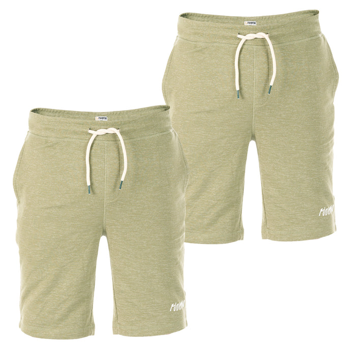 riverso Kurze Hosen Herren Sport mit Taschen Regular Fit RIVMike 2er Pack Set