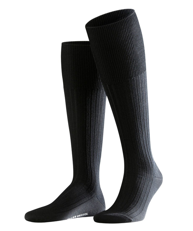 Falke Herren Kniestrümpfe Bristol Pure