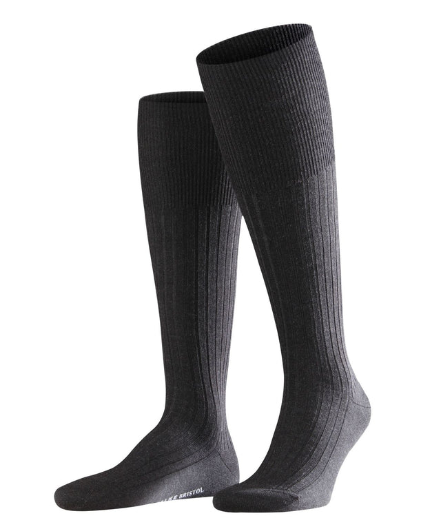 Falke Herren Kniestrümpfe Bristol Pure