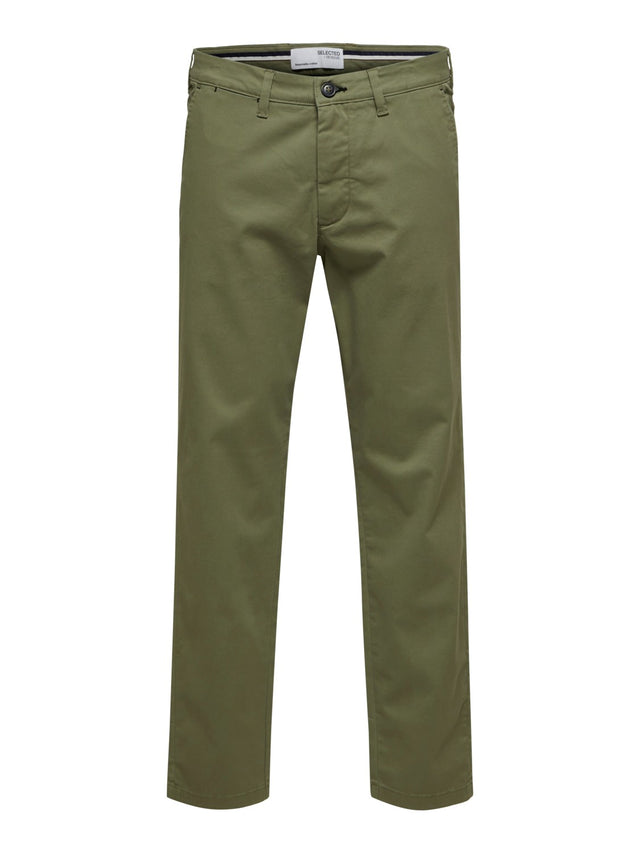Selected Homme Herren Chino Hose MILES FLEX - Slim Fit - Beige Schwarz Blau Brau Grün
