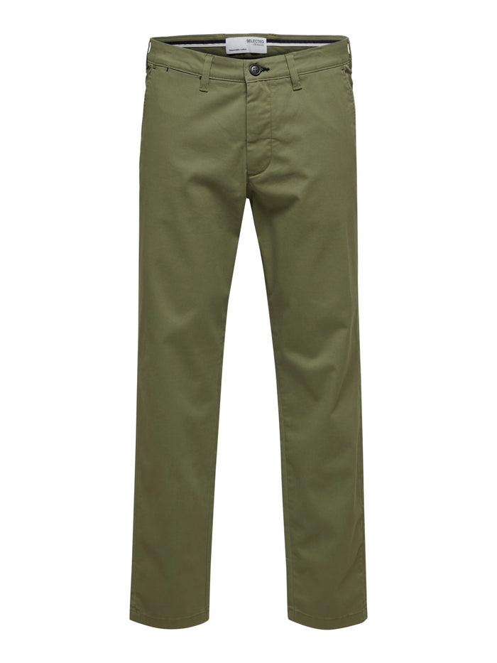 Selected Homme Herren Chino Hose MILES FLEX - Slim Fit - Beige Schwarz Blau Brau Grün