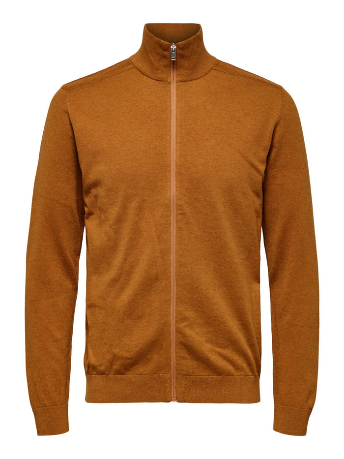 Selected Herren Strickjacke SLHBERG FULL ZIP CARDIGAN