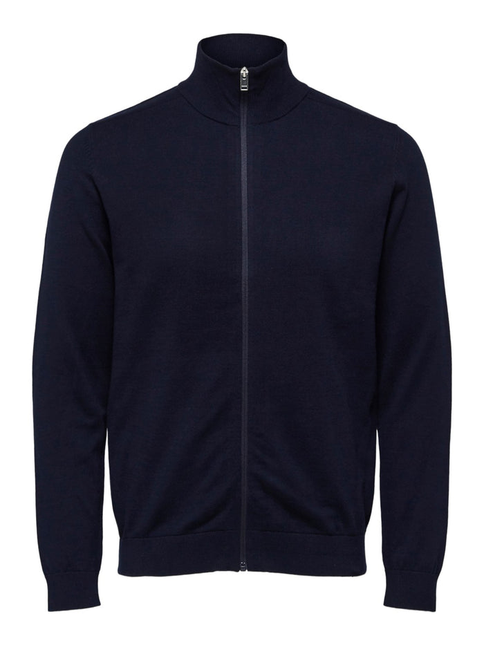 Selected Herren Strickjacke SLHBERG FULL ZIP CARDIGAN