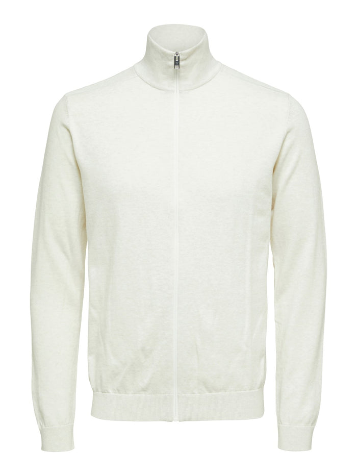 Selected Herren Strickjacke SLHBERG FULL ZIP CARDIGAN