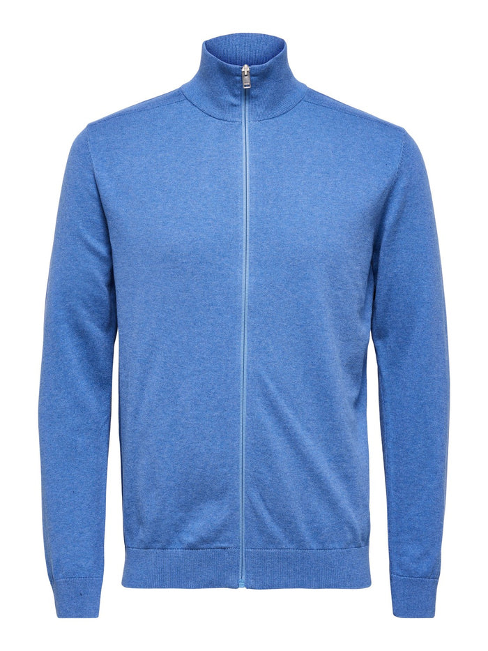 Selected Herren Strickjacke SLHBERG FULL ZIP CARDIGAN