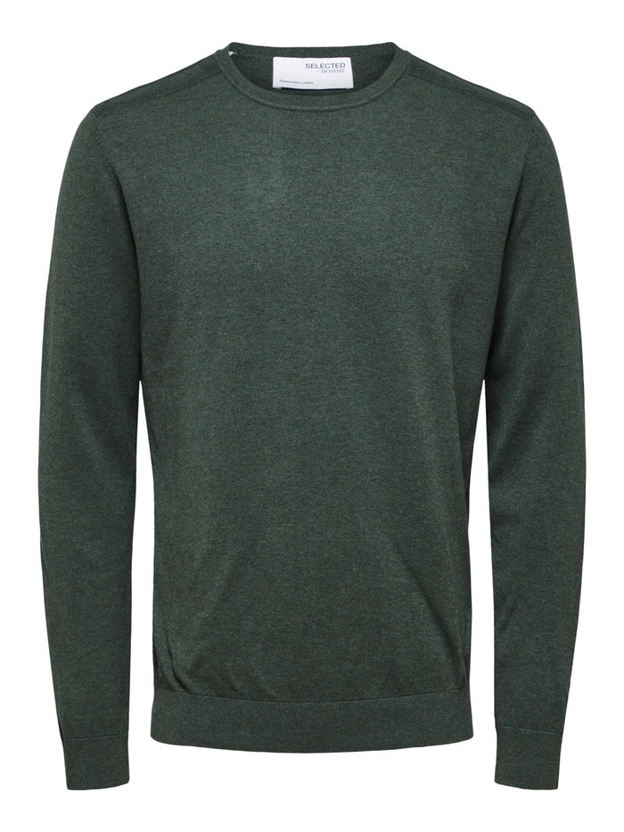 Selected Herren Rundhals Pullover SLHBERG CREW NECK B