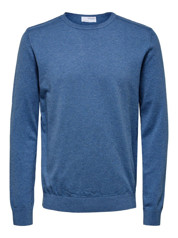 Selected Herren Rundhals Pullover SLHBERG CREW NECK B
