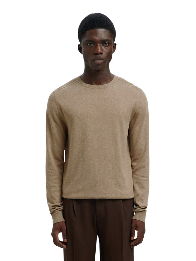 Selected Herren Rundhals Pullover SLHBERG CREW NECK B