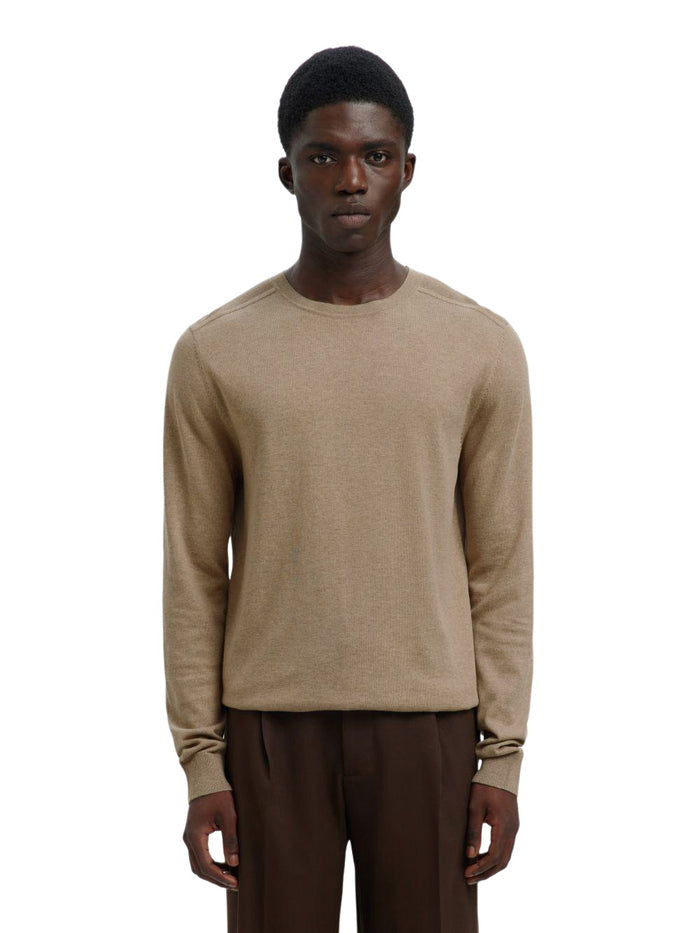 Selected Herren Rundhals Pullover SLHBERG CREW NECK B