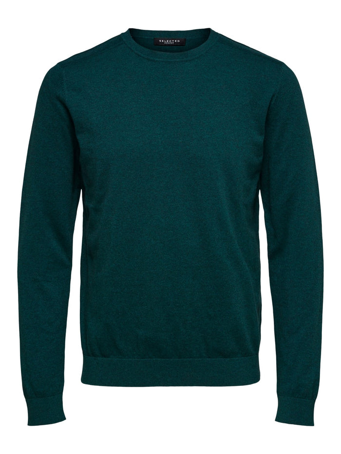 Selected Herren Rundhals Pullover SLHBERG CREW NECK B