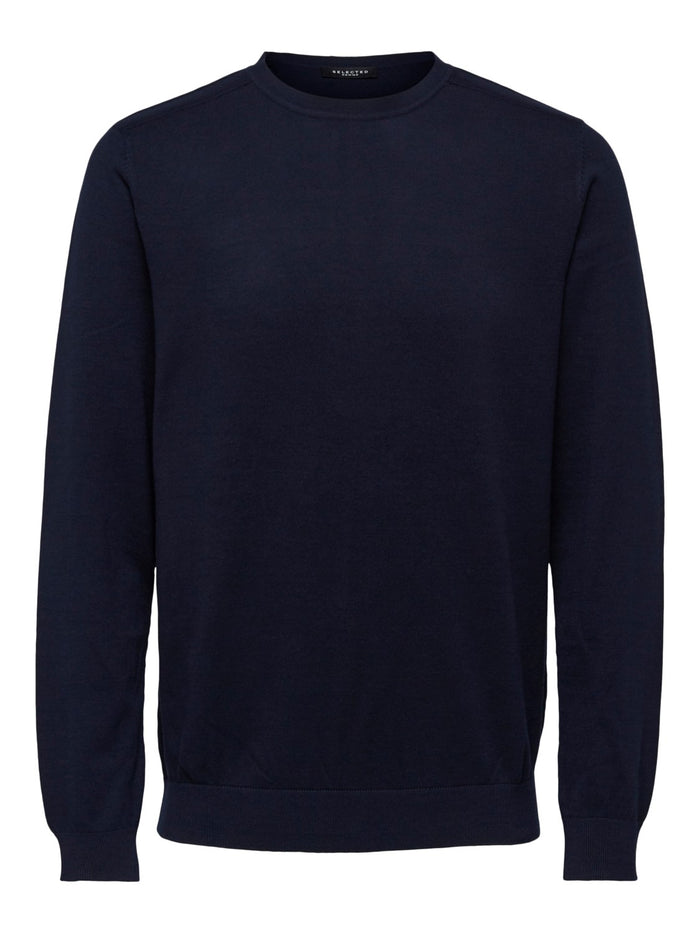 Selected Herren Rundhals Pullover SLHBERG CREW NECK B