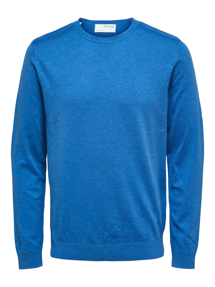 Selected Herren Rundhals Pullover SLHBERG CREW NECK B