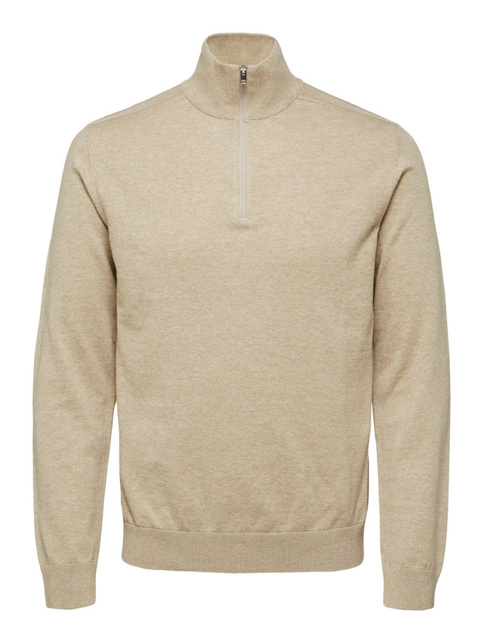 Selected Herren Pullover SLHBERG LS HALF ZIP