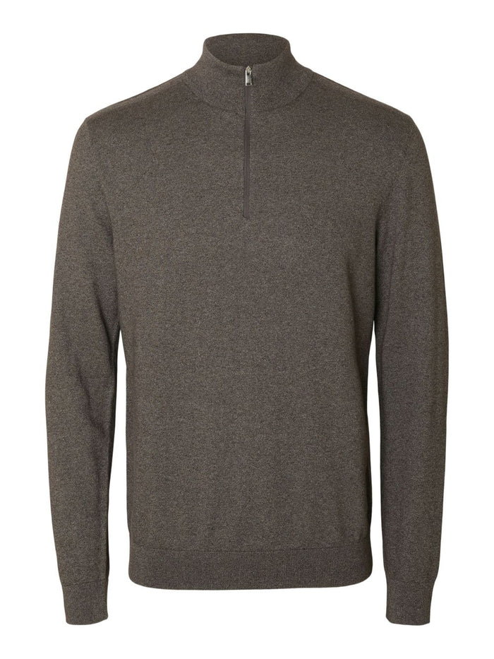 Selected Herren Pullover SLHBERG LS HALF ZIP