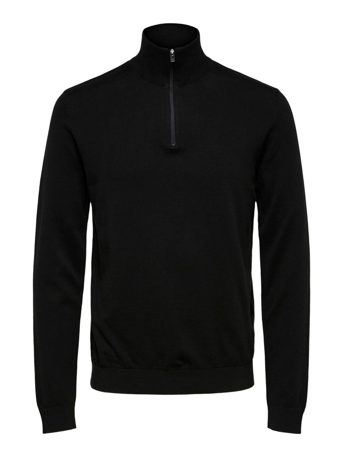 Selected Herren Pullover SLHBERG LS HALF ZIP