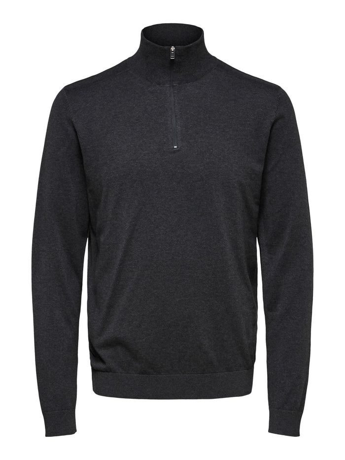 Selected Herren Pullover SLHBERG LS HALF ZIP