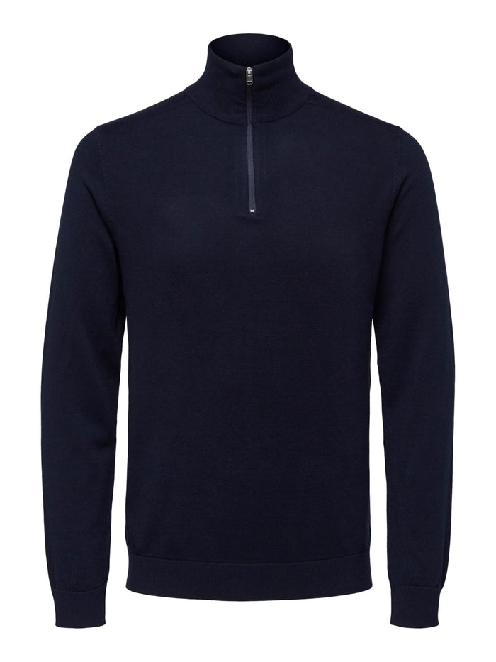 Selected Herren Pullover SLHBERG LS HALF ZIP