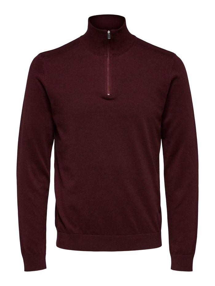 Selected Herren Pullover SLHBERG LS HALF ZIP
