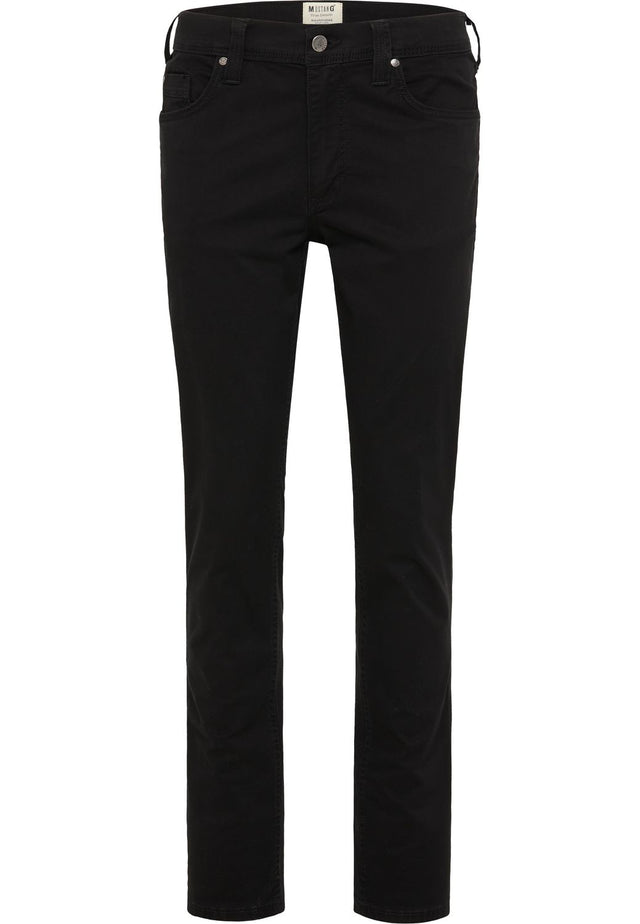 Mustang Herren Jeans Washington - Slim Fit - Schwarz - Black